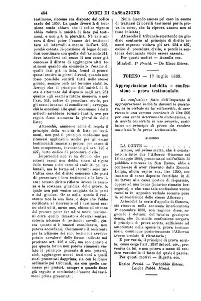 Annali della giurisprudenza italiana raccolta generale delle decisioni delle Corti di cassazione e d'appello in materia civile, criminale, commerciale, di diritto pubblico e amministrativo, e di procedura civile e penale