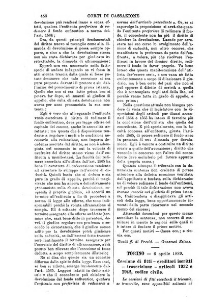 Annali della giurisprudenza italiana raccolta generale delle decisioni delle Corti di cassazione e d'appello in materia civile, criminale, commerciale, di diritto pubblico e amministrativo, e di procedura civile e penale