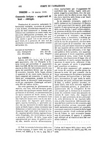 Annali della giurisprudenza italiana raccolta generale delle decisioni delle Corti di cassazione e d'appello in materia civile, criminale, commerciale, di diritto pubblico e amministrativo, e di procedura civile e penale