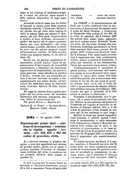 Annali della giurisprudenza italiana raccolta generale delle decisioni delle Corti di cassazione e d'appello in materia civile, criminale, commerciale, di diritto pubblico e amministrativo, e di procedura civile e penale