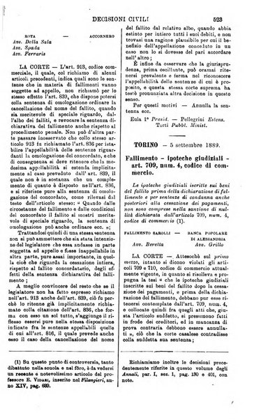 Annali della giurisprudenza italiana raccolta generale delle decisioni delle Corti di cassazione e d'appello in materia civile, criminale, commerciale, di diritto pubblico e amministrativo, e di procedura civile e penale