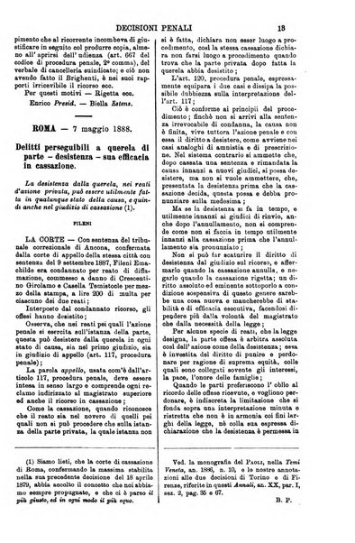 Annali della giurisprudenza italiana raccolta generale delle decisioni delle Corti di cassazione e d'appello in materia civile, criminale, commerciale, di diritto pubblico e amministrativo, e di procedura civile e penale