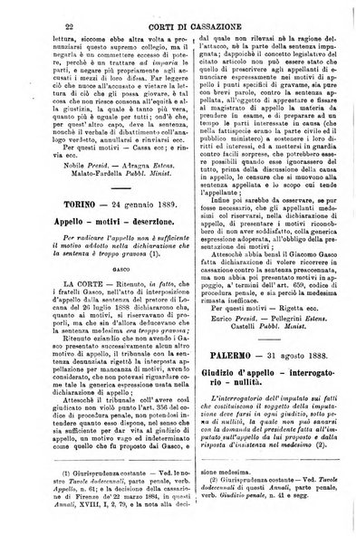 Annali della giurisprudenza italiana raccolta generale delle decisioni delle Corti di cassazione e d'appello in materia civile, criminale, commerciale, di diritto pubblico e amministrativo, e di procedura civile e penale