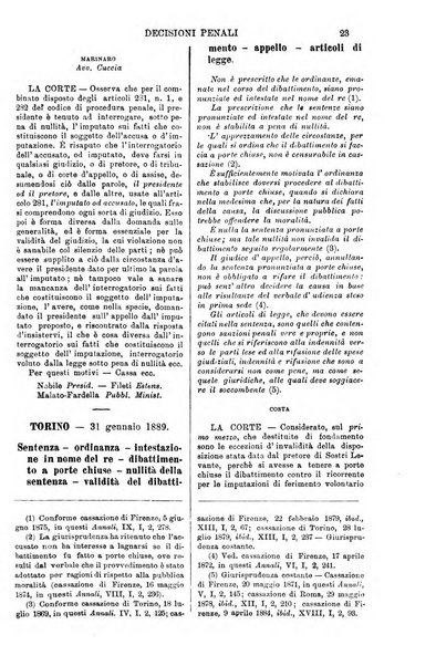 Annali della giurisprudenza italiana raccolta generale delle decisioni delle Corti di cassazione e d'appello in materia civile, criminale, commerciale, di diritto pubblico e amministrativo, e di procedura civile e penale