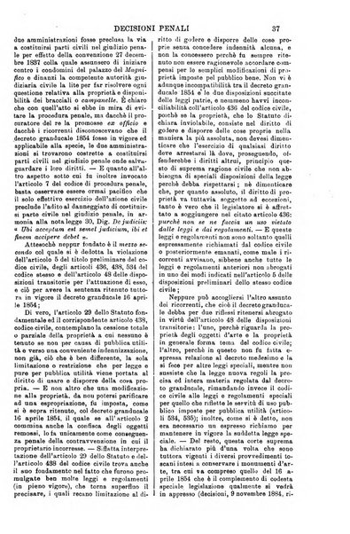 Annali della giurisprudenza italiana raccolta generale delle decisioni delle Corti di cassazione e d'appello in materia civile, criminale, commerciale, di diritto pubblico e amministrativo, e di procedura civile e penale