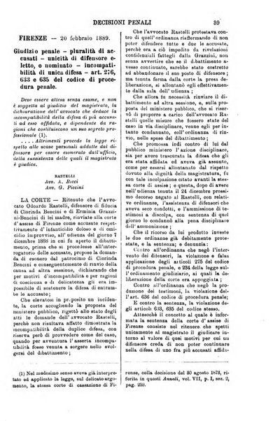 Annali della giurisprudenza italiana raccolta generale delle decisioni delle Corti di cassazione e d'appello in materia civile, criminale, commerciale, di diritto pubblico e amministrativo, e di procedura civile e penale