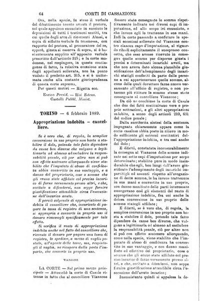 Annali della giurisprudenza italiana raccolta generale delle decisioni delle Corti di cassazione e d'appello in materia civile, criminale, commerciale, di diritto pubblico e amministrativo, e di procedura civile e penale