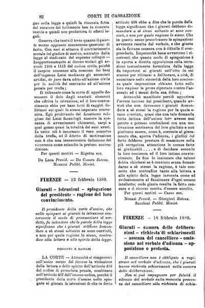 Annali della giurisprudenza italiana raccolta generale delle decisioni delle Corti di cassazione e d'appello in materia civile, criminale, commerciale, di diritto pubblico e amministrativo, e di procedura civile e penale