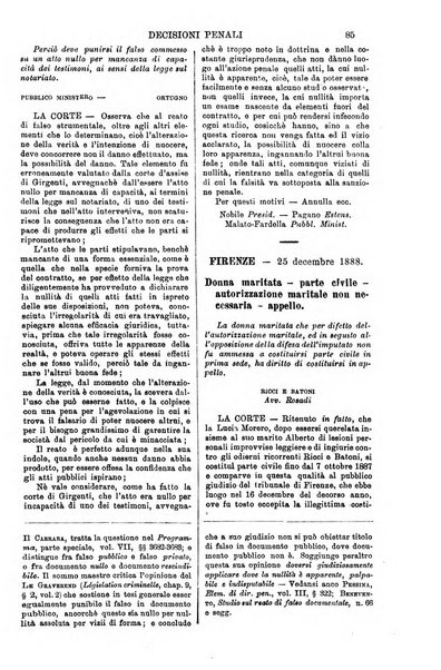 Annali della giurisprudenza italiana raccolta generale delle decisioni delle Corti di cassazione e d'appello in materia civile, criminale, commerciale, di diritto pubblico e amministrativo, e di procedura civile e penale