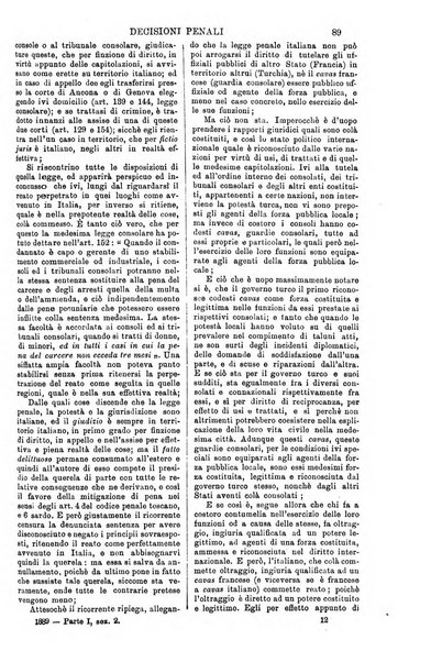 Annali della giurisprudenza italiana raccolta generale delle decisioni delle Corti di cassazione e d'appello in materia civile, criminale, commerciale, di diritto pubblico e amministrativo, e di procedura civile e penale