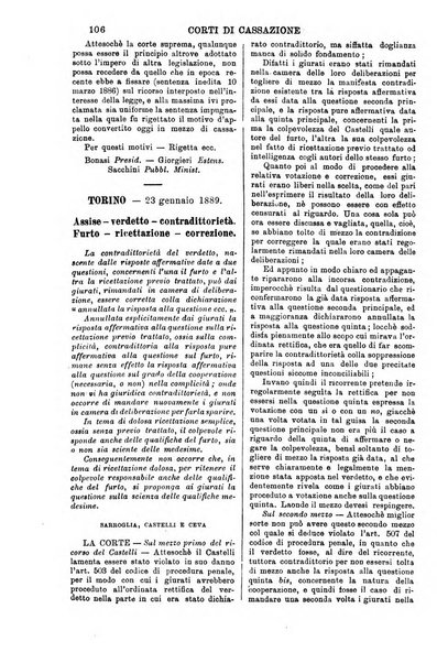 Annali della giurisprudenza italiana raccolta generale delle decisioni delle Corti di cassazione e d'appello in materia civile, criminale, commerciale, di diritto pubblico e amministrativo, e di procedura civile e penale