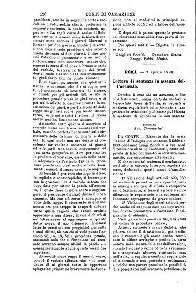 Annali della giurisprudenza italiana raccolta generale delle decisioni delle Corti di cassazione e d'appello in materia civile, criminale, commerciale, di diritto pubblico e amministrativo, e di procedura civile e penale