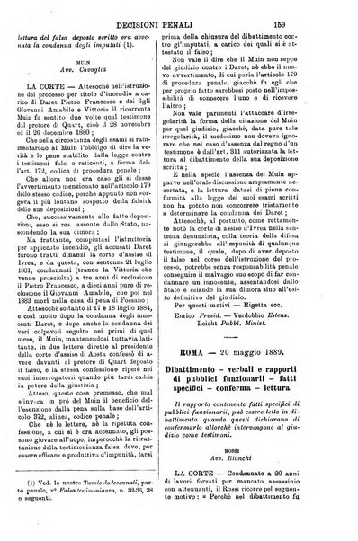 Annali della giurisprudenza italiana raccolta generale delle decisioni delle Corti di cassazione e d'appello in materia civile, criminale, commerciale, di diritto pubblico e amministrativo, e di procedura civile e penale