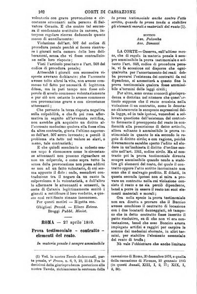 Annali della giurisprudenza italiana raccolta generale delle decisioni delle Corti di cassazione e d'appello in materia civile, criminale, commerciale, di diritto pubblico e amministrativo, e di procedura civile e penale