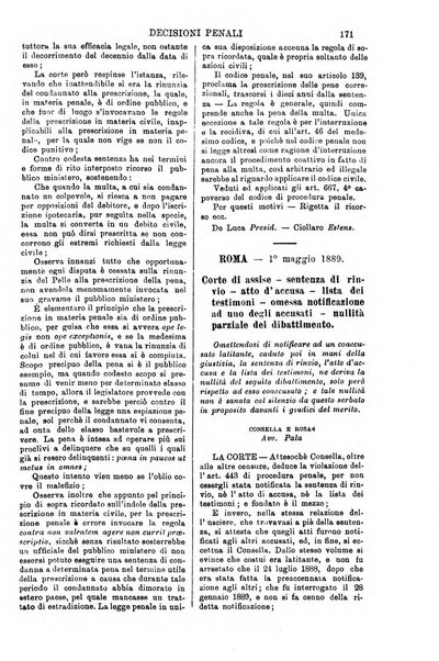 Annali della giurisprudenza italiana raccolta generale delle decisioni delle Corti di cassazione e d'appello in materia civile, criminale, commerciale, di diritto pubblico e amministrativo, e di procedura civile e penale