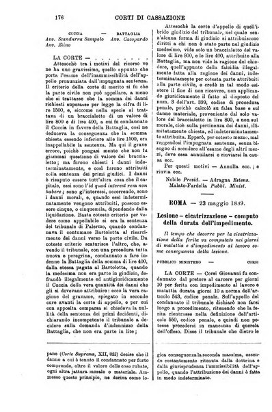 Annali della giurisprudenza italiana raccolta generale delle decisioni delle Corti di cassazione e d'appello in materia civile, criminale, commerciale, di diritto pubblico e amministrativo, e di procedura civile e penale