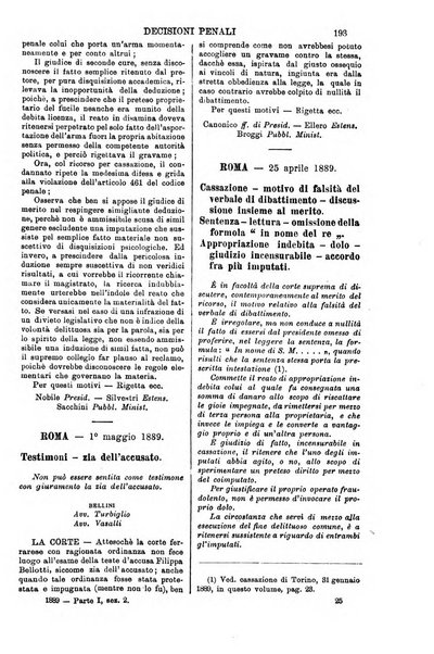 Annali della giurisprudenza italiana raccolta generale delle decisioni delle Corti di cassazione e d'appello in materia civile, criminale, commerciale, di diritto pubblico e amministrativo, e di procedura civile e penale