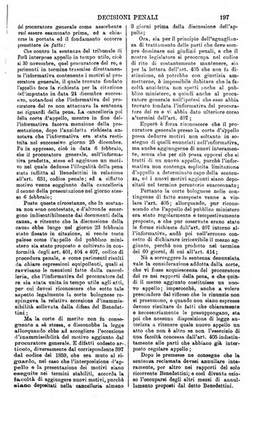 Annali della giurisprudenza italiana raccolta generale delle decisioni delle Corti di cassazione e d'appello in materia civile, criminale, commerciale, di diritto pubblico e amministrativo, e di procedura civile e penale