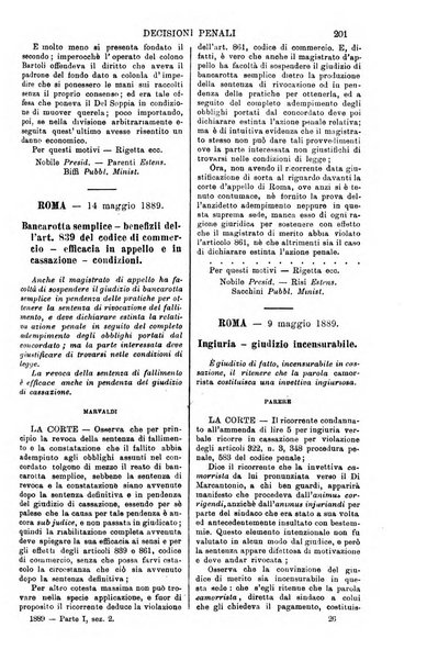 Annali della giurisprudenza italiana raccolta generale delle decisioni delle Corti di cassazione e d'appello in materia civile, criminale, commerciale, di diritto pubblico e amministrativo, e di procedura civile e penale