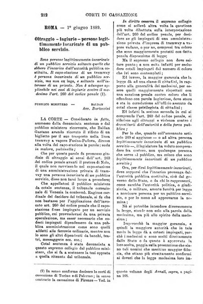 Annali della giurisprudenza italiana raccolta generale delle decisioni delle Corti di cassazione e d'appello in materia civile, criminale, commerciale, di diritto pubblico e amministrativo, e di procedura civile e penale