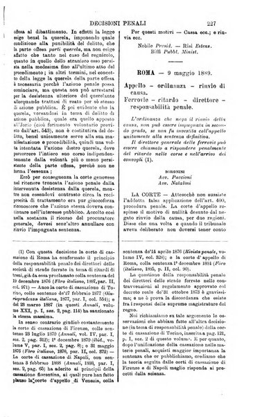 Annali della giurisprudenza italiana raccolta generale delle decisioni delle Corti di cassazione e d'appello in materia civile, criminale, commerciale, di diritto pubblico e amministrativo, e di procedura civile e penale