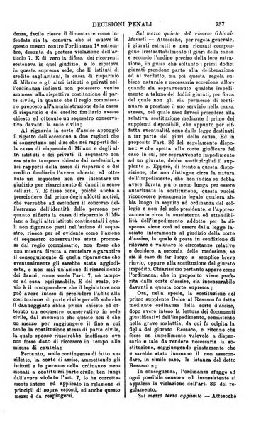 Annali della giurisprudenza italiana raccolta generale delle decisioni delle Corti di cassazione e d'appello in materia civile, criminale, commerciale, di diritto pubblico e amministrativo, e di procedura civile e penale