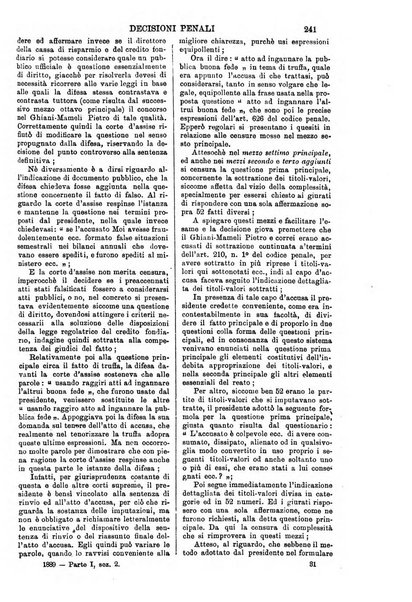 Annali della giurisprudenza italiana raccolta generale delle decisioni delle Corti di cassazione e d'appello in materia civile, criminale, commerciale, di diritto pubblico e amministrativo, e di procedura civile e penale