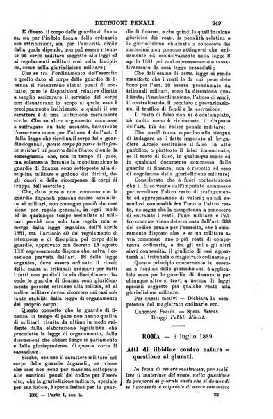 Annali della giurisprudenza italiana raccolta generale delle decisioni delle Corti di cassazione e d'appello in materia civile, criminale, commerciale, di diritto pubblico e amministrativo, e di procedura civile e penale