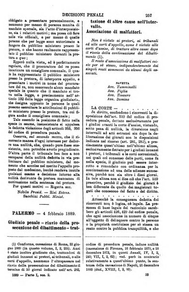 Annali della giurisprudenza italiana raccolta generale delle decisioni delle Corti di cassazione e d'appello in materia civile, criminale, commerciale, di diritto pubblico e amministrativo, e di procedura civile e penale