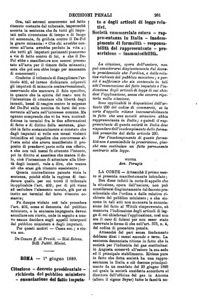 Annali della giurisprudenza italiana raccolta generale delle decisioni delle Corti di cassazione e d'appello in materia civile, criminale, commerciale, di diritto pubblico e amministrativo, e di procedura civile e penale