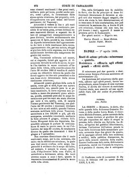 Annali della giurisprudenza italiana raccolta generale delle decisioni delle Corti di cassazione e d'appello in materia civile, criminale, commerciale, di diritto pubblico e amministrativo, e di procedura civile e penale