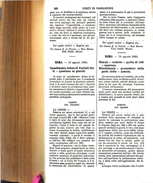 Annali della giurisprudenza italiana raccolta generale delle decisioni delle Corti di cassazione e d'appello in materia civile, criminale, commerciale, di diritto pubblico e amministrativo, e di procedura civile e penale