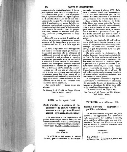 Annali della giurisprudenza italiana raccolta generale delle decisioni delle Corti di cassazione e d'appello in materia civile, criminale, commerciale, di diritto pubblico e amministrativo, e di procedura civile e penale