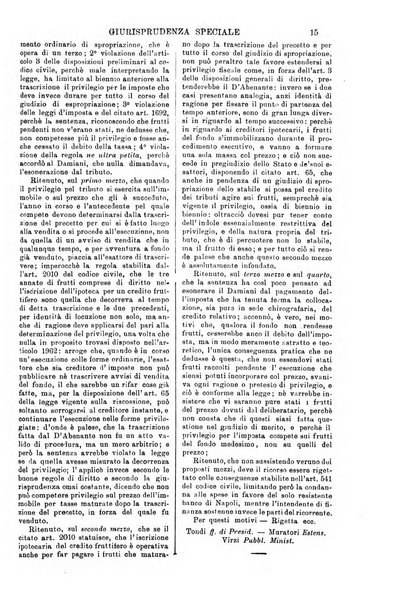 Annali della giurisprudenza italiana raccolta generale delle decisioni delle Corti di cassazione e d'appello in materia civile, criminale, commerciale, di diritto pubblico e amministrativo, e di procedura civile e penale