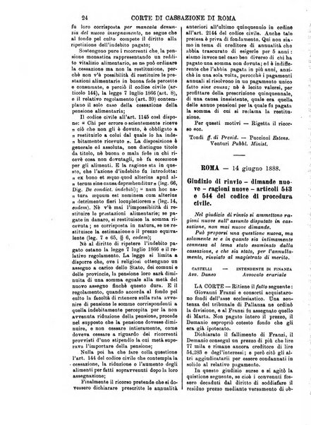 Annali della giurisprudenza italiana raccolta generale delle decisioni delle Corti di cassazione e d'appello in materia civile, criminale, commerciale, di diritto pubblico e amministrativo, e di procedura civile e penale