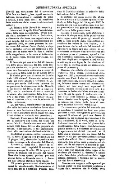 Annali della giurisprudenza italiana raccolta generale delle decisioni delle Corti di cassazione e d'appello in materia civile, criminale, commerciale, di diritto pubblico e amministrativo, e di procedura civile e penale