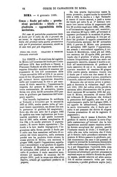 Annali della giurisprudenza italiana raccolta generale delle decisioni delle Corti di cassazione e d'appello in materia civile, criminale, commerciale, di diritto pubblico e amministrativo, e di procedura civile e penale