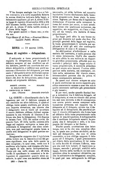 Annali della giurisprudenza italiana raccolta generale delle decisioni delle Corti di cassazione e d'appello in materia civile, criminale, commerciale, di diritto pubblico e amministrativo, e di procedura civile e penale