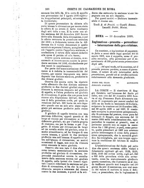 Annali della giurisprudenza italiana raccolta generale delle decisioni delle Corti di cassazione e d'appello in materia civile, criminale, commerciale, di diritto pubblico e amministrativo, e di procedura civile e penale