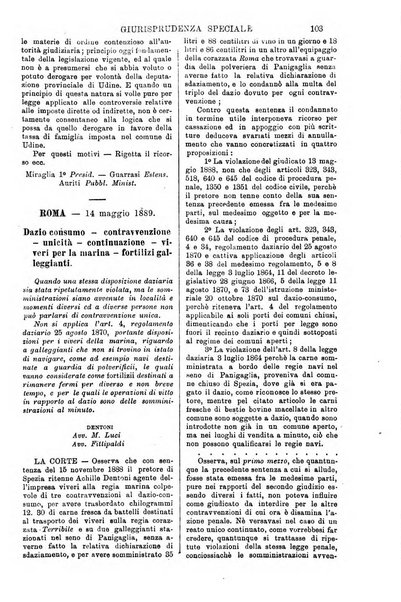 Annali della giurisprudenza italiana raccolta generale delle decisioni delle Corti di cassazione e d'appello in materia civile, criminale, commerciale, di diritto pubblico e amministrativo, e di procedura civile e penale