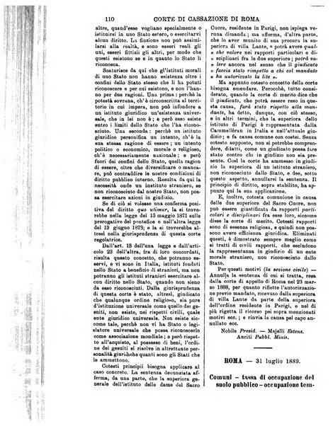 Annali della giurisprudenza italiana raccolta generale delle decisioni delle Corti di cassazione e d'appello in materia civile, criminale, commerciale, di diritto pubblico e amministrativo, e di procedura civile e penale