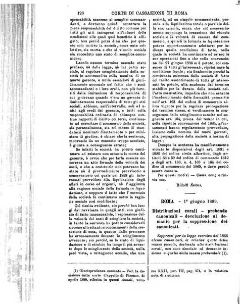 Annali della giurisprudenza italiana raccolta generale delle decisioni delle Corti di cassazione e d'appello in materia civile, criminale, commerciale, di diritto pubblico e amministrativo, e di procedura civile e penale