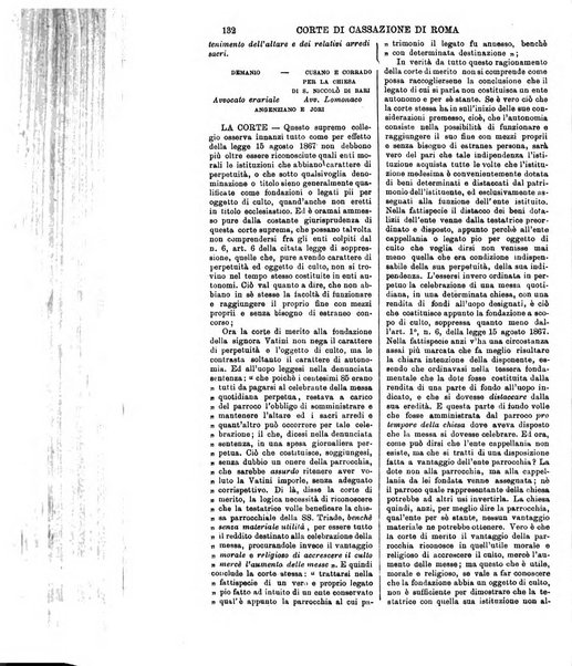 Annali della giurisprudenza italiana raccolta generale delle decisioni delle Corti di cassazione e d'appello in materia civile, criminale, commerciale, di diritto pubblico e amministrativo, e di procedura civile e penale