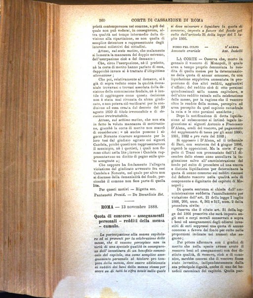 Annali della giurisprudenza italiana raccolta generale delle decisioni delle Corti di cassazione e d'appello in materia civile, criminale, commerciale, di diritto pubblico e amministrativo, e di procedura civile e penale