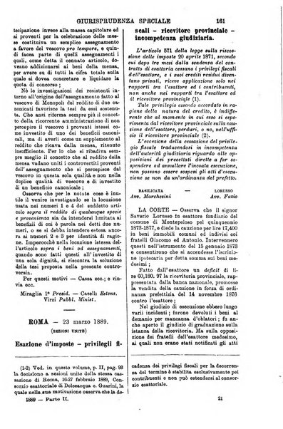 Annali della giurisprudenza italiana raccolta generale delle decisioni delle Corti di cassazione e d'appello in materia civile, criminale, commerciale, di diritto pubblico e amministrativo, e di procedura civile e penale