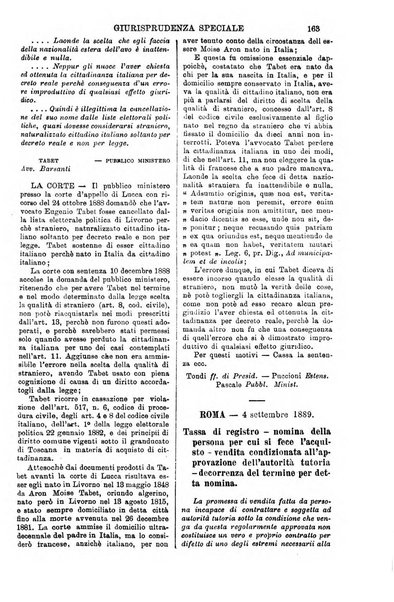 Annali della giurisprudenza italiana raccolta generale delle decisioni delle Corti di cassazione e d'appello in materia civile, criminale, commerciale, di diritto pubblico e amministrativo, e di procedura civile e penale