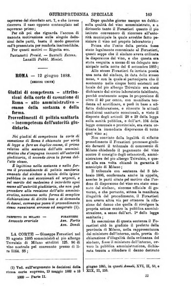 Annali della giurisprudenza italiana raccolta generale delle decisioni delle Corti di cassazione e d'appello in materia civile, criminale, commerciale, di diritto pubblico e amministrativo, e di procedura civile e penale