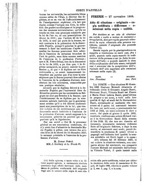 Annali della giurisprudenza italiana raccolta generale delle decisioni delle Corti di cassazione e d'appello in materia civile, criminale, commerciale, di diritto pubblico e amministrativo, e di procedura civile e penale