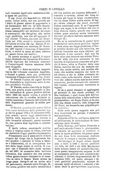 Annali della giurisprudenza italiana raccolta generale delle decisioni delle Corti di cassazione e d'appello in materia civile, criminale, commerciale, di diritto pubblico e amministrativo, e di procedura civile e penale