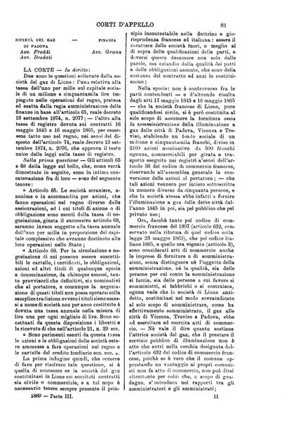 Annali della giurisprudenza italiana raccolta generale delle decisioni delle Corti di cassazione e d'appello in materia civile, criminale, commerciale, di diritto pubblico e amministrativo, e di procedura civile e penale